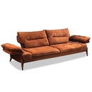 Canapea extensibilă GALAXY , Tip material:&nbsp;Catifea exclusivă, Tipul picioarelor: Lemn , extensibila detalie