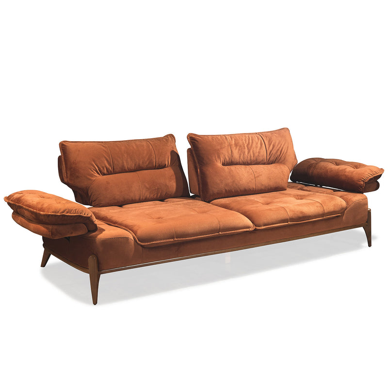 Canapea extensibilă 3 locuri GALAXY 230 cm, Easy Clean, Opțiuni culoare