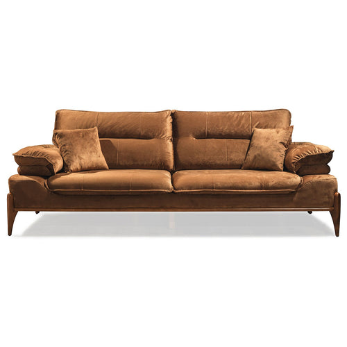 Canapea extensibilă GALAXY , Tip material:&nbsp;Catifea exclusivă, Tipul picioarelor: Lemn din fata