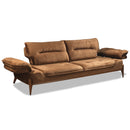 Canapea extensibilă GALAXY , Tip material:&nbsp;Catifea exclusivă, Tipul picioarelor: Lemn extensibila detalie ,