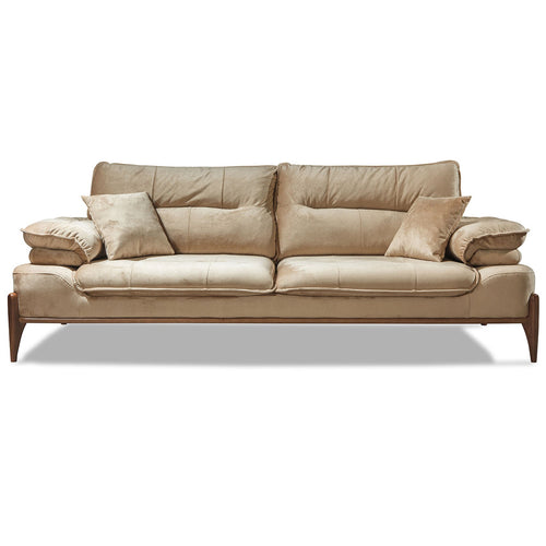 Canapea extensibilă GALAXY , Tip material:&nbsp;Catifea exclusivă, Tipul picioarelor: Lemn