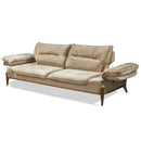 Canapea extensibilă GALAXY , Tip material:&nbsp;Catifea exclusivă, Tipul picioarelor: Lemn , extensibila detalie