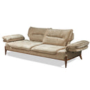 Canapea extensibilă GALAXY , Tip material:&nbsp;Catifea exclusivă, Tipul picioarelor: Lemn, extensibila detalie