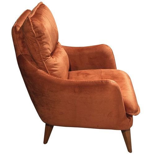 Fotoliu extensibilă GALAXY , Tip material:&nbsp;Catifea exclusivă, Tipul picioarelor: Lemn