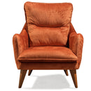 Fotoliu extensibilă GALAXY , Tip material:&nbsp;Catifea exclusivă, Tipul picioarelor: Lemn