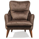 Fotoliu extensibilă GALAXY , Tip material:&nbsp;Catifea exclusivă, Tipul picioarelor: Lemn