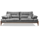 Canapea extensibilă GALAXY , Tip material:&nbsp;Catifea exclusivă, Tipul picioarelor: Lemn , extensibila detalie