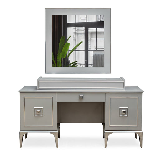 Oglindă OSLO J 86 x 86 cm, Gri