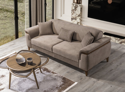 Canapea extensibilă ARMONIA 3 locuri  223 cm, Opțiuni culoare 