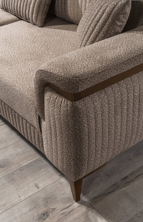 Canapea extensibilă ARMONIA 3 locuri  223 cm, Opțiuni culoare 