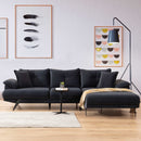 Colțar SALEM 3+1 locuri  278 x 198 cm - Maroom