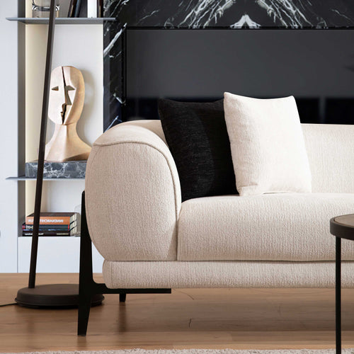 Colțar MOTTO 3+2 locuri  255 x 181 cm ,  Tipul picioarelor: Metal,  detalie