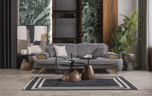 Canapea extensibilă DROPLET, 3 locuri 232 cm, Opțiuni culoare 