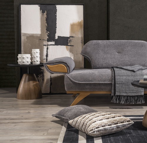 Canapea extensibilă DROPLET, 3 locuri 232 cm, Opțiuni culoare 