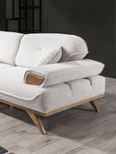 Canapea extensibilă DROPLET, 3 locuri 232 cm, Opțiuni culoare 