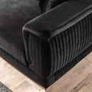 Canapea extensibilă BUTTERFLY 3 locuri  220 cm , material:Catifea,  picioarelor: Metal, detalie