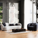 Canapea MUFFIN-MR, Opțiuni culoare, Material : Catifea  Picior&nbsp : Metal Argintiu, Pernă Pentru Spate : Burete moale , 1 canapea 1 fotoliu