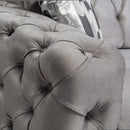 Colțar Extensibil 3+2 locuri LILA, material: Catifea exclusivă, picioarelor: Metal. detalie