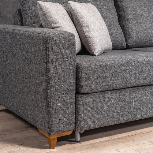 Colțar Extensibil 3+1 locuri cu șezlong LAURA 230 x 175 cm - Maroom