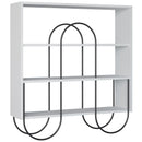 Bibliotecă MAVERICK 3 rafturi 96 x 100 cm, Opțiuni culoare