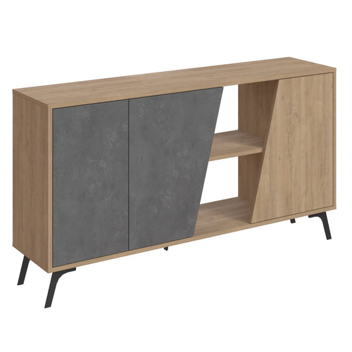 Comodă PROPER 3 uși 150 x 82 cm, Opțiuni culoare - Maroom