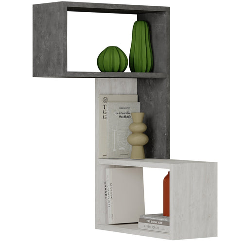 Raft de perete ROMEO 67 x 82 cm, Opțiuni culoare