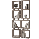 Bibliotecă NEPAL 8 rafturi 79 x 167 cm, Opțiuni culoare