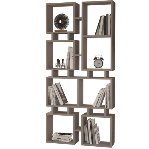 Bibliotecă NEPAL 8 rafturi 79 x 167 cm, Opțiuni culoare