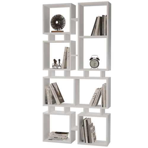 Bibliotecă NEPAL 8 rafturi 79 x 167 cm, Opțiuni culoare