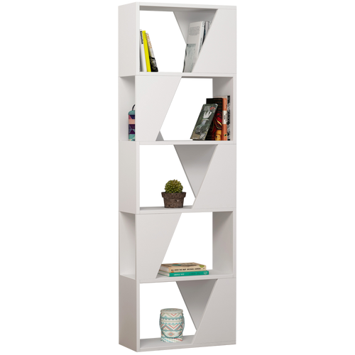 Bibliotecă PICASSO 5 rafturi 54 x 168 cm, Opțiuni culoare