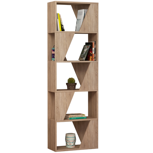 Bibliotecă PICASSO 5 rafturi 54 x 168 cm, Opțiuni culoare