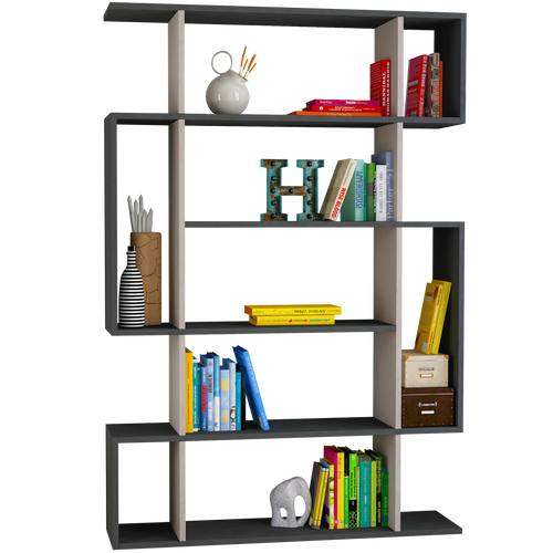 Bibliotecă ROYAL 9 rafturi 108 x 161 cm, Opțiuni culoare