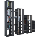 Bibliotecă PYRAMID 18 rafturi 158 x 151 cm, Opțiuni culoare