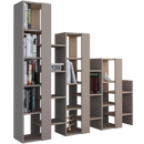 Bibliotecă PYRAMID 18 rafturi 158 x 151 cm, Opțiuni culoare