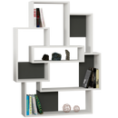 Bibliotecă ORIGIN 6 rafturi 101 x 132 cm, Opțiuni culoare