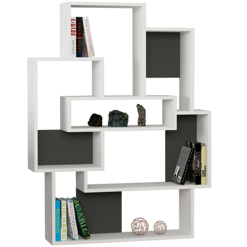 Bibliotecă ORIGIN 6 rafturi 101 x 132 cm, Opțiuni culoare