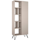 Bibliotecă DOVE 7 rafturi 1 ușă 81 x 191 cm, Opțiuni culoare