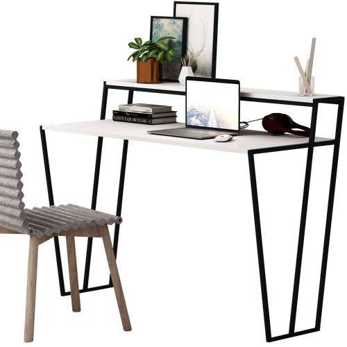 Birou AURA 1 raft 124 x 58 cm, Opțiuni culoare