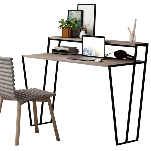 Birou AURA 1 raft 124 x 58 cm, Opțiuni culoare