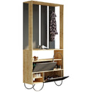 Set cuier și pantofar MAVERICK 5 rafturi 2 uşi 97 cm, Opțiuni culoare