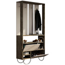 Set cuier și pantofar MAVERICK 5 rafturi 2 uşi 97 cm, Opțiuni culoare