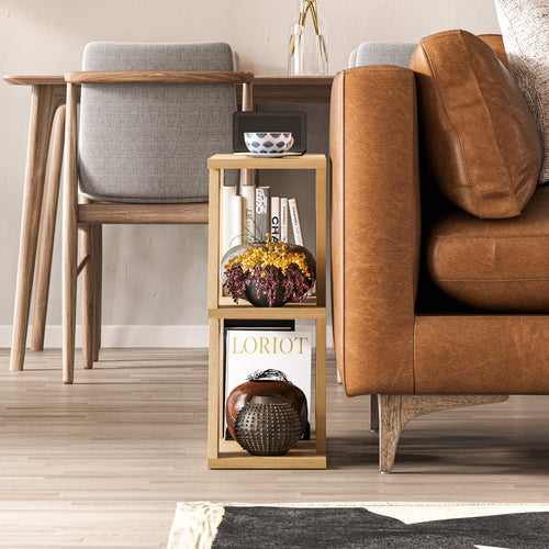 Măsuță ELIZA 2 rafturi 60 x 22 cm, Opțiuni culoare