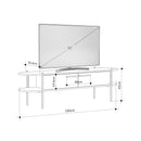 Comodă TV ARMIN 2 uși 160 cm, Opțiuni culoare - Maroom