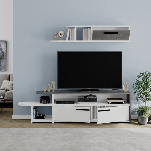 Set comodă TV YUKI 3 uși 167 cm, Opțiuni culoare