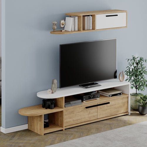 Set comodă TV YUKI 3 uși 167 cm, Opțiuni culoare