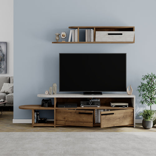 Set comodă TV YUKI 3 uși 167 cm, Opțiuni culoare