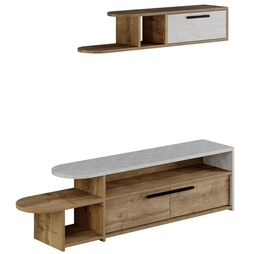 Set comodă TV YUKI 3 uși 167 cm, Opțiuni culoare