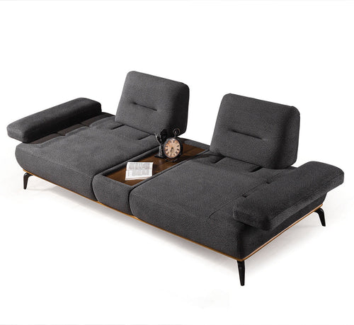 Canapea extensibilă META cu modul măsuța 290 cm - Maroom