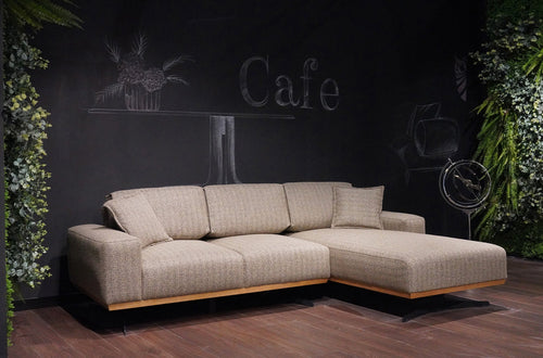 Colțar Extensibil MONO PLUS 3+1 locuri cu șezlong  260 x 170 cm - Maroom