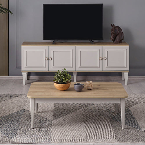 Măsuță cafea BRENNA 110 x 69 cm - Maroom